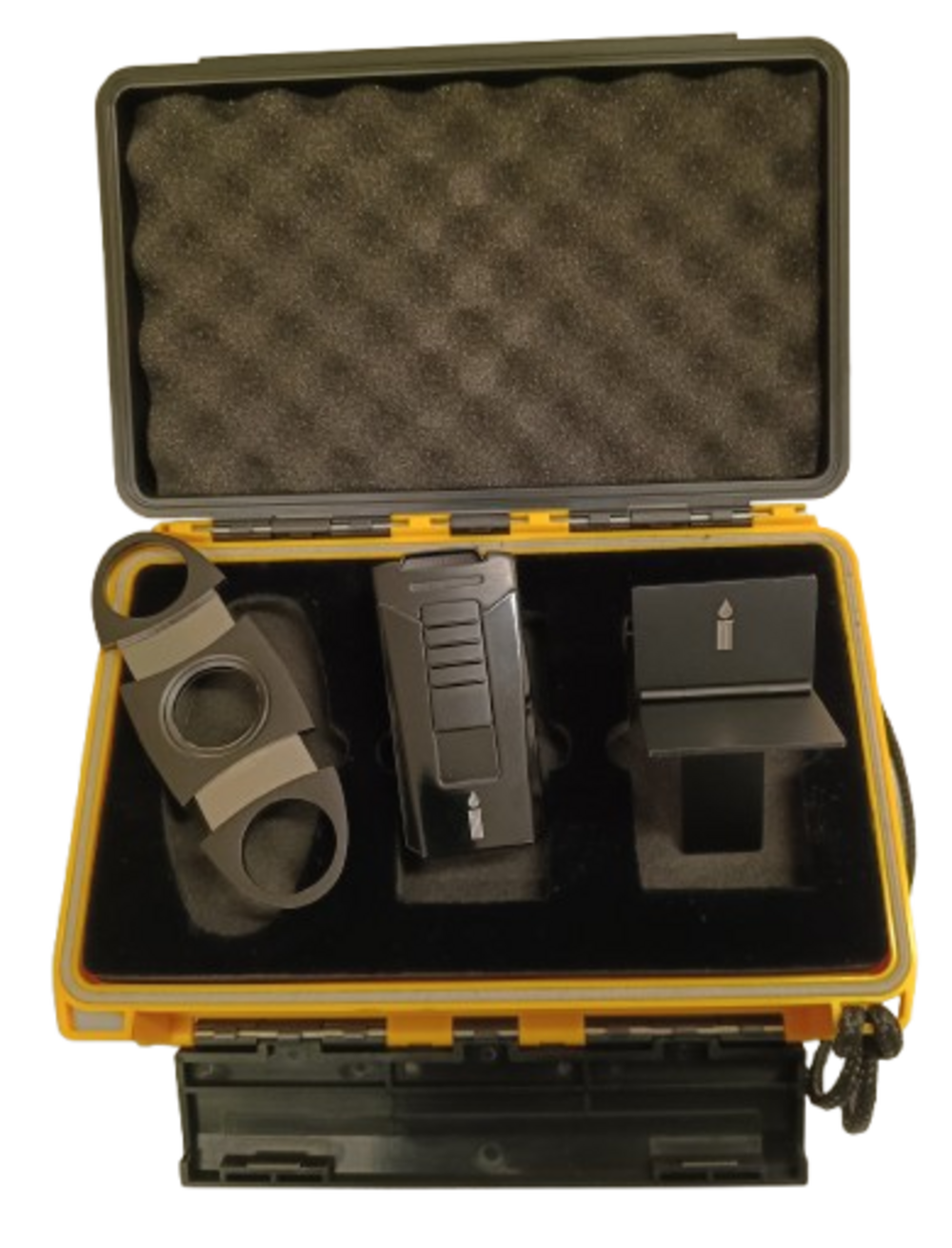 Caixa Umidora Kit Hit para Viagem 001 Preto e Amarelo